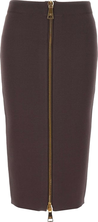 Elisabetta Franchi Skirts Brown