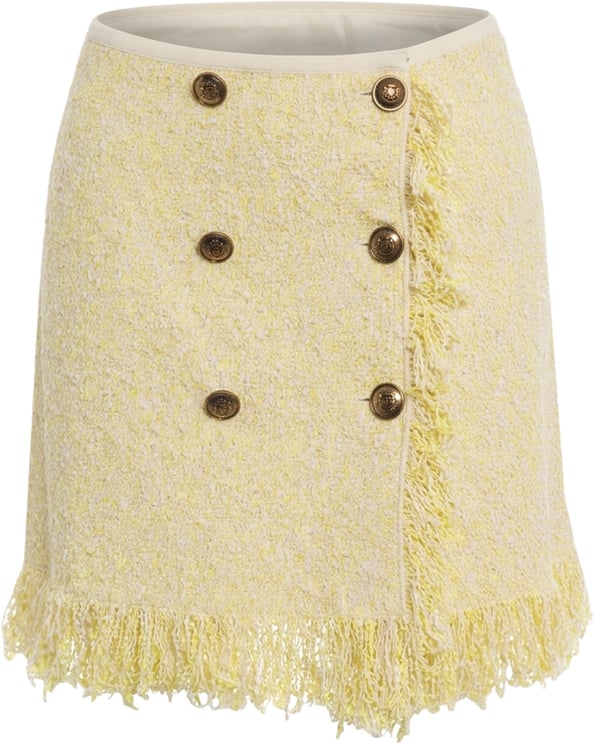 Elisabetta Franchi Bouclé knit miniskirt