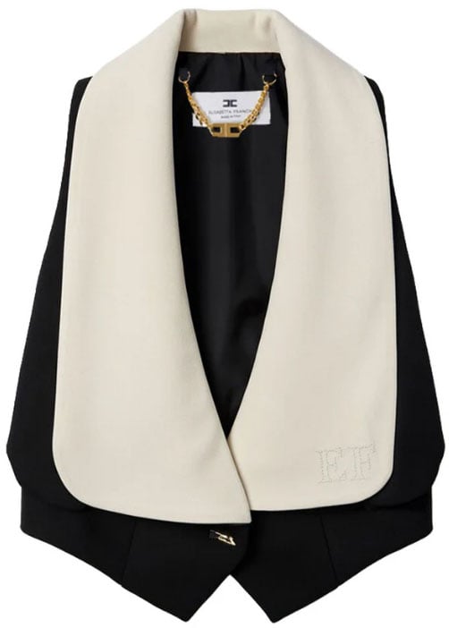 Elisabetta Franchi Jackets Neroburro