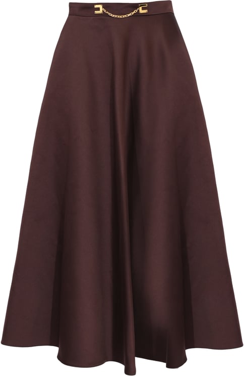 Elisabetta Franchi Skirts Brown