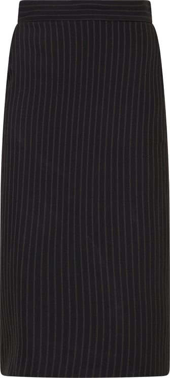 Elisabetta Franchi Slim fit dress in pinstripe fabric