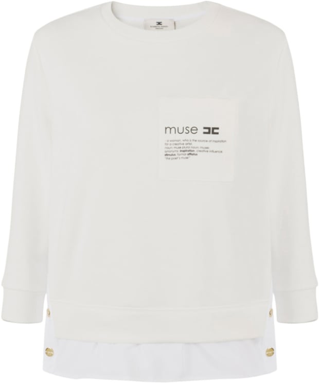 Elisabetta Franchi Sweaters Ivory