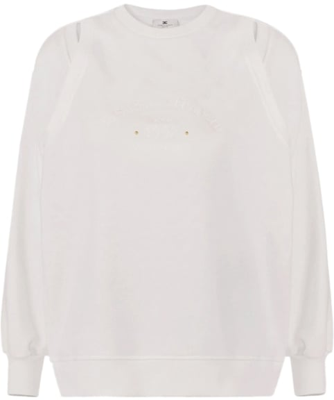 Elisabetta Franchi Sweaters Ivory