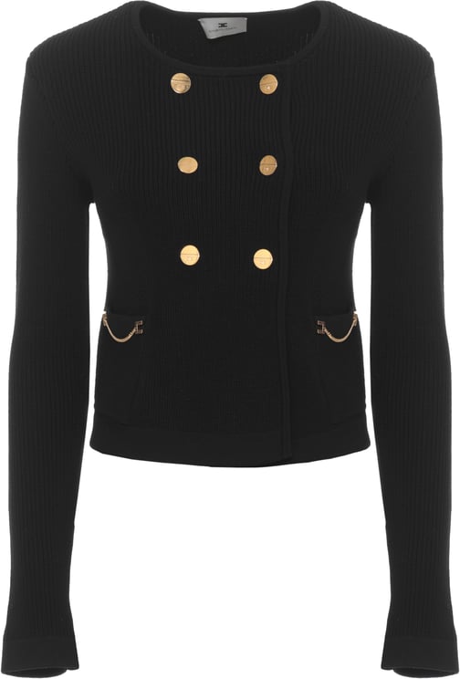 Elisabetta Franchi Sweaters Black