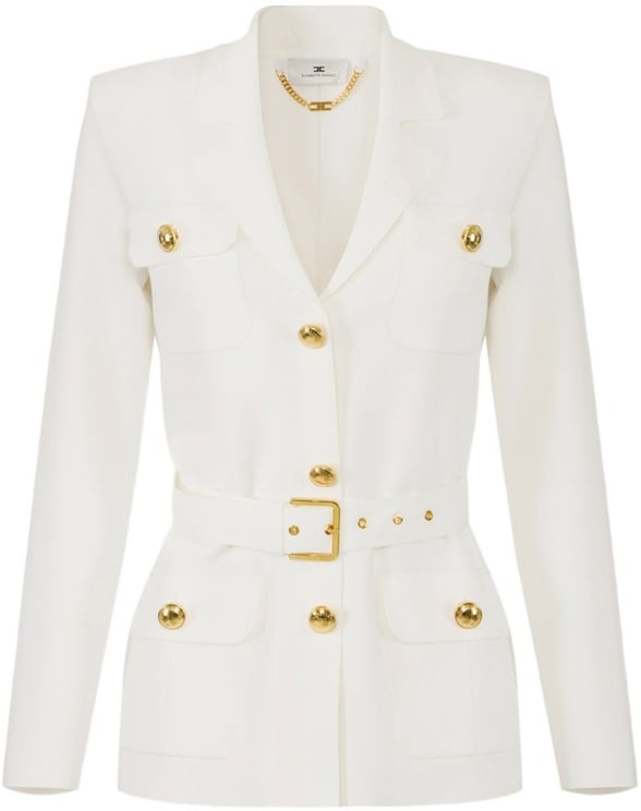 Elisabetta Franchi Sweaters White