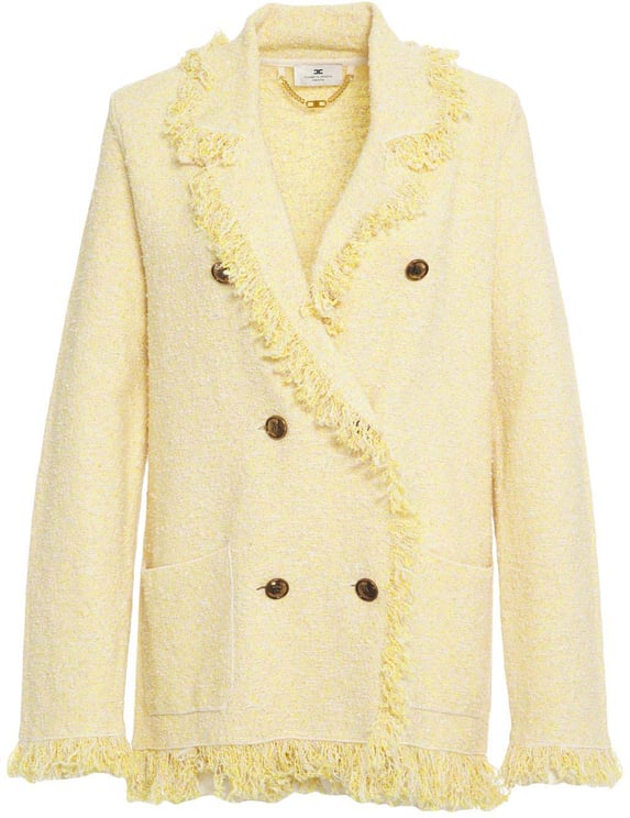 Elisabetta Franchi Bouclé knit blazer