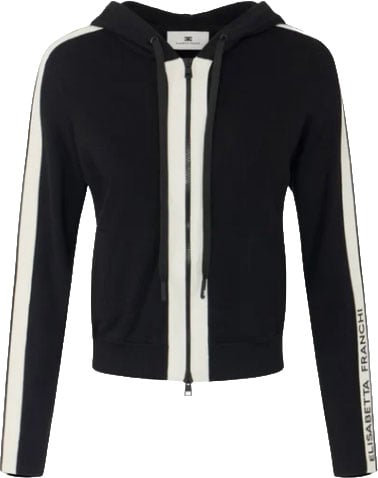 Elisabetta Franchi Sweaters Nero/Burro