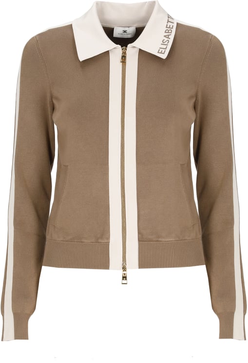 Elisabetta Franchi Sweaters Brown