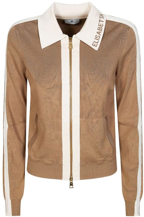 Elisabetta Franchi Sweaters Argillaburro