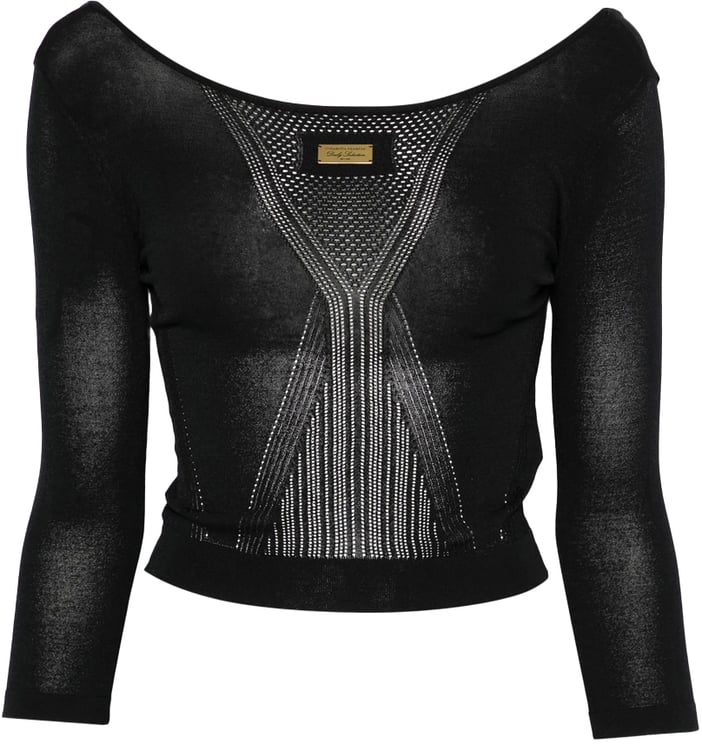 Elisabetta Franchi Sweaters Black