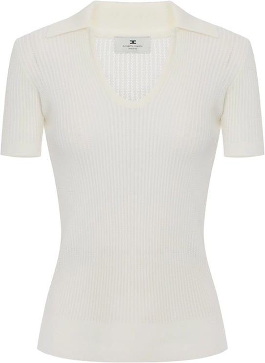 Elisabetta Franchi Sweaters Avorio