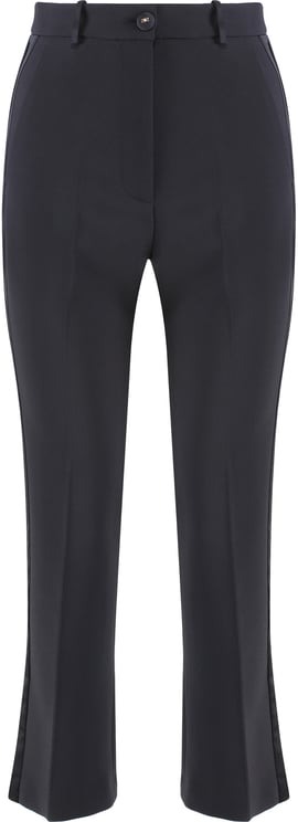 Elisabetta Franchi Cropped flared trousers
