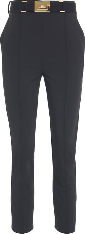 Elisabetta Franchi Pants with waist belt