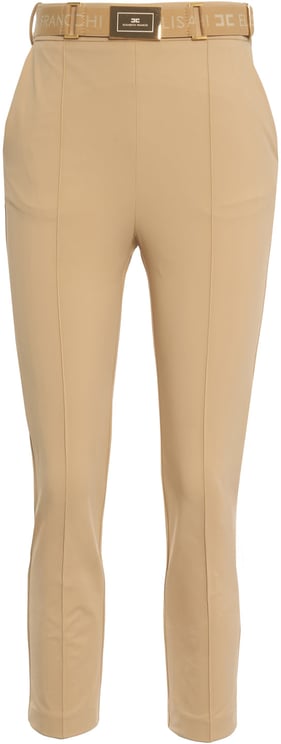Elisabetta Franchi Pants with waist belt