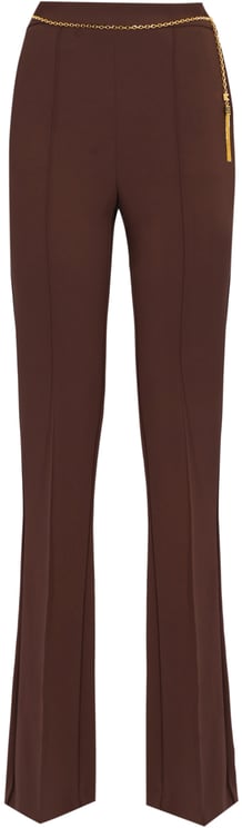 Elisabetta Franchi Trousers Merlot