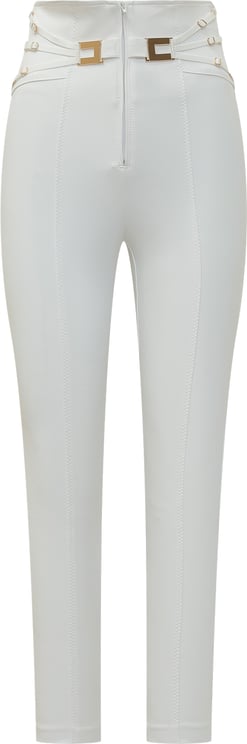 Elisabetta Franchi Pantalone  con Dettagli Dorati