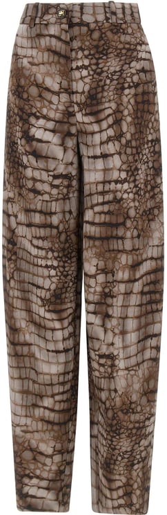 Elisabetta Franchi Trousers Brown