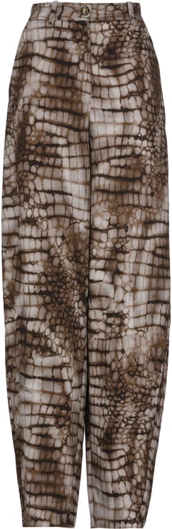 Elisabetta Franchi Trousers Brown