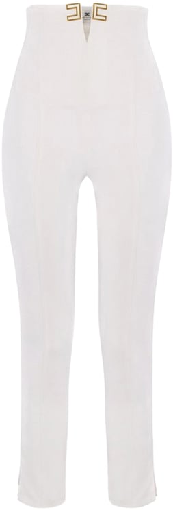 Elisabetta Franchi Trousers Cyan