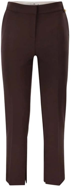 Elisabetta Franchi Trousers Brown