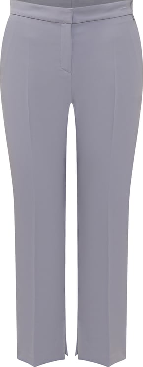 Elisabetta Franchi Pantaloni Dritti con Piega Centrale