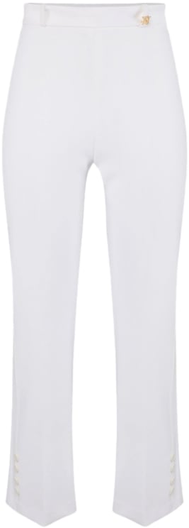 Elisabetta Franchi Trousers Ivory