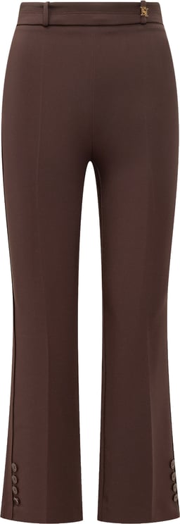 Elisabetta Franchi Pantalone  a Zampa con Bottoni