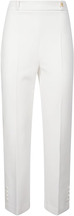 Elisabetta Franchi Straight Leg Pant Nude