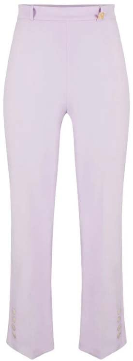 Elisabetta Franchi Trousers Lilac
