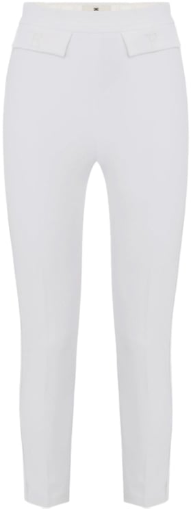 Elisabetta Franchi Trousers Ivory