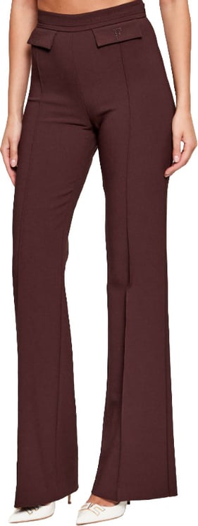 Elisabetta Franchi Trousers Cacao