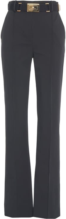 Elisabetta Franchi Pants with waist belt