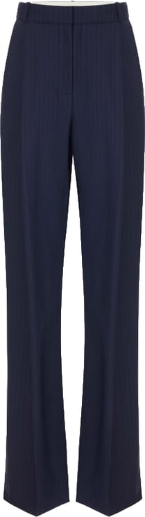 Elisabetta Franchi Trousers Blu/Rosso