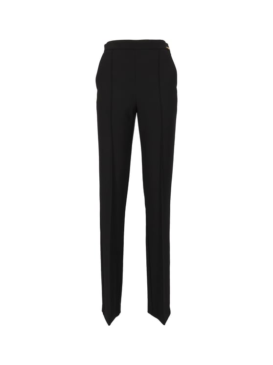 Elisabetta Franchi Straight-Leg Tailored Pants With Minimalist Design