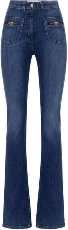 Elisabetta Franchi Jeans Blue Denim