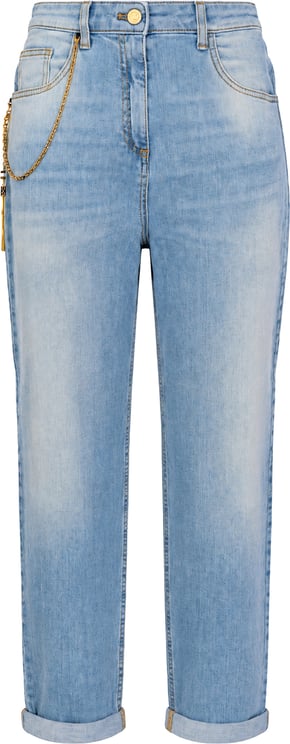 Elisabetta Franchi Trousers Light Blue