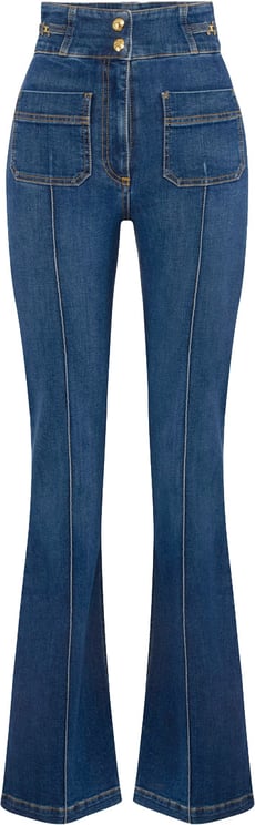 Elisabetta Franchi Jeans Blue Denim
