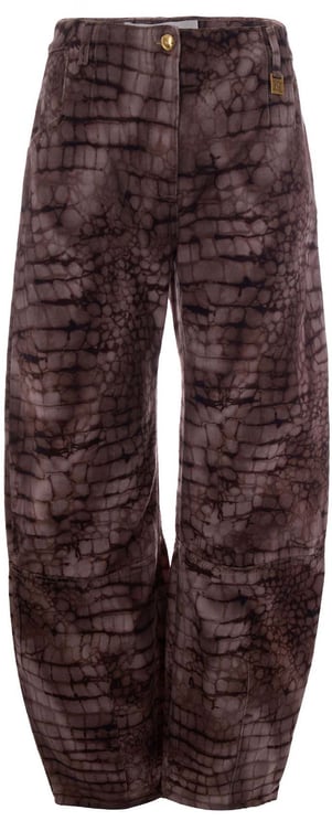 Elisabetta Franchi Jeans Brown