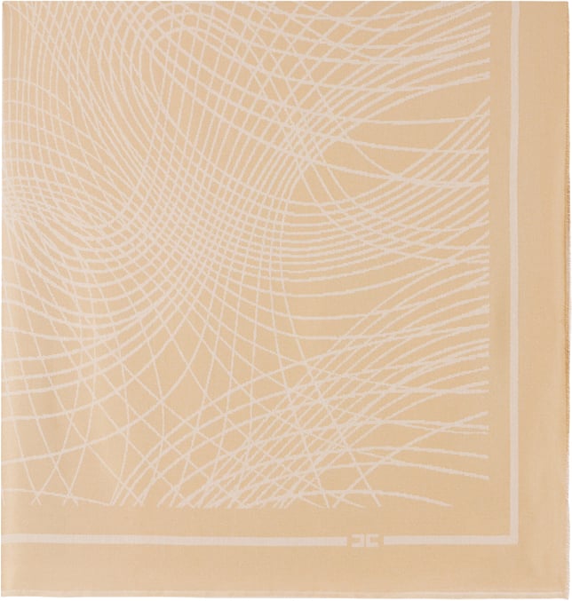 Elisabetta Franchi Scarfs Camel