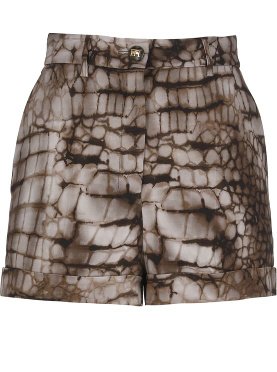 Elisabetta Franchi Shorts Brown