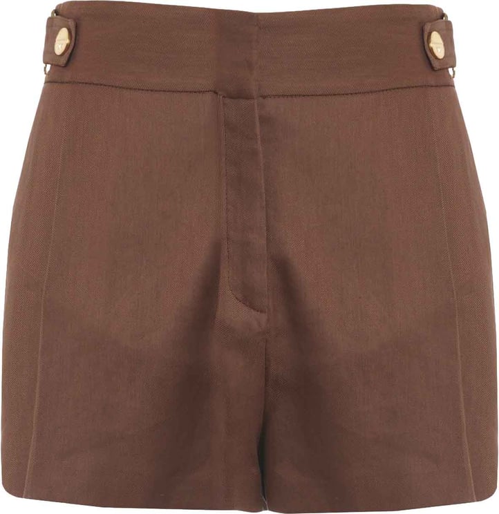 Elisabetta Franchi Linen blend shorts