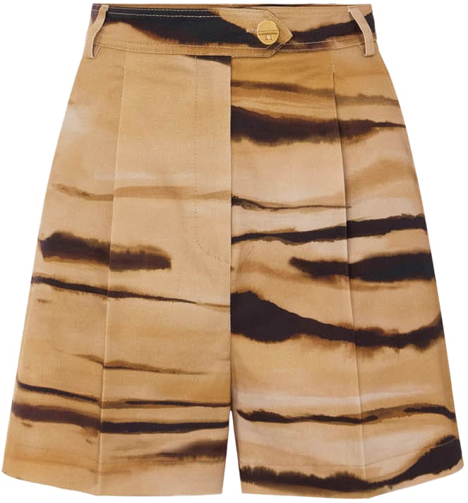 Elisabetta Franchi Shorts Camel