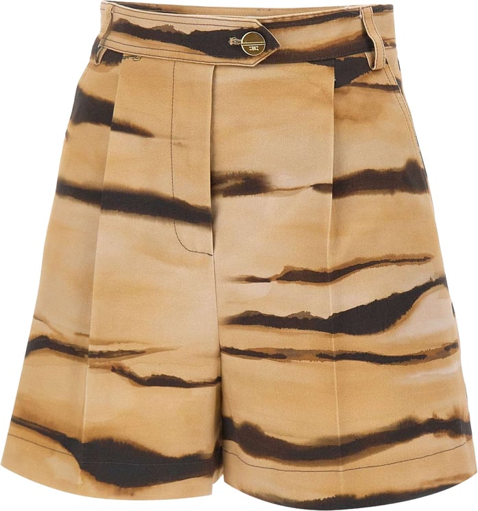 Elisabetta Franchi Shorts Brown