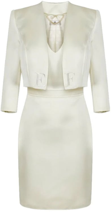 Elisabetta Franchi Dresses Burro