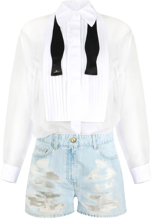 Elisabetta Franchi Dresses White