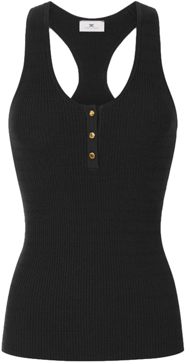 Elisabetta Franchi Tops Black