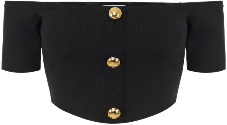 Elisabetta Franchi Top Black