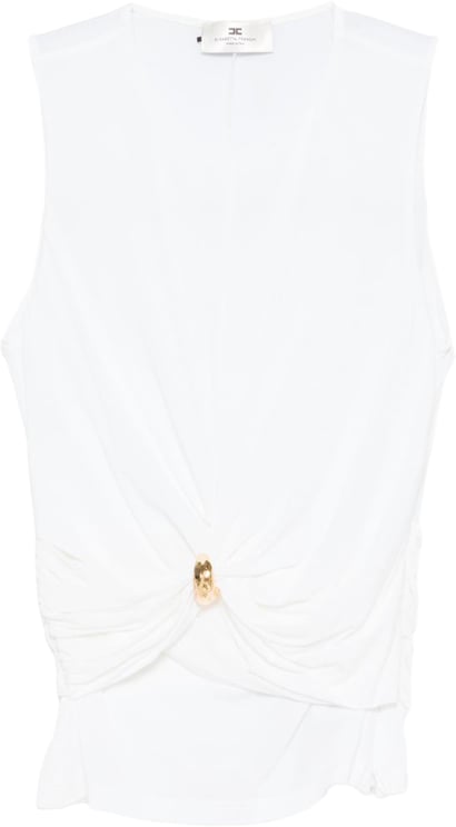 Elisabetta Franchi Top Avorio