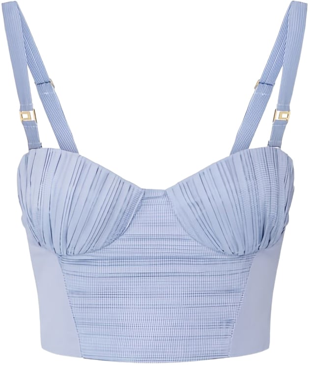Elisabetta Franchi Top Blue