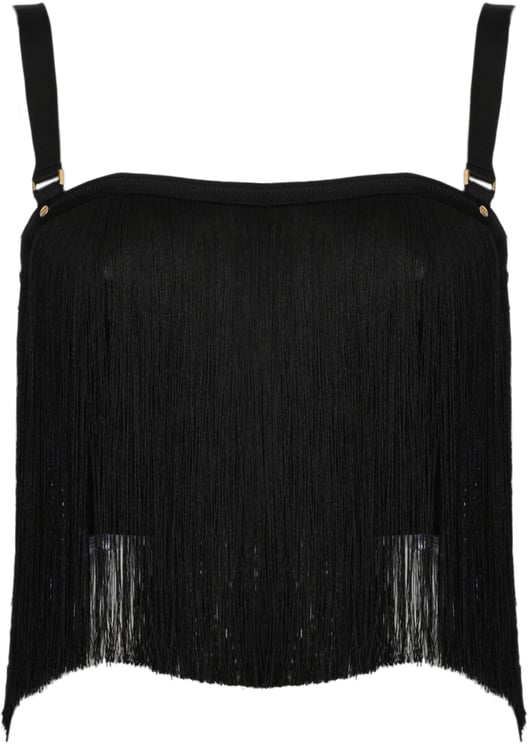 Elisabetta Franchi Top Black